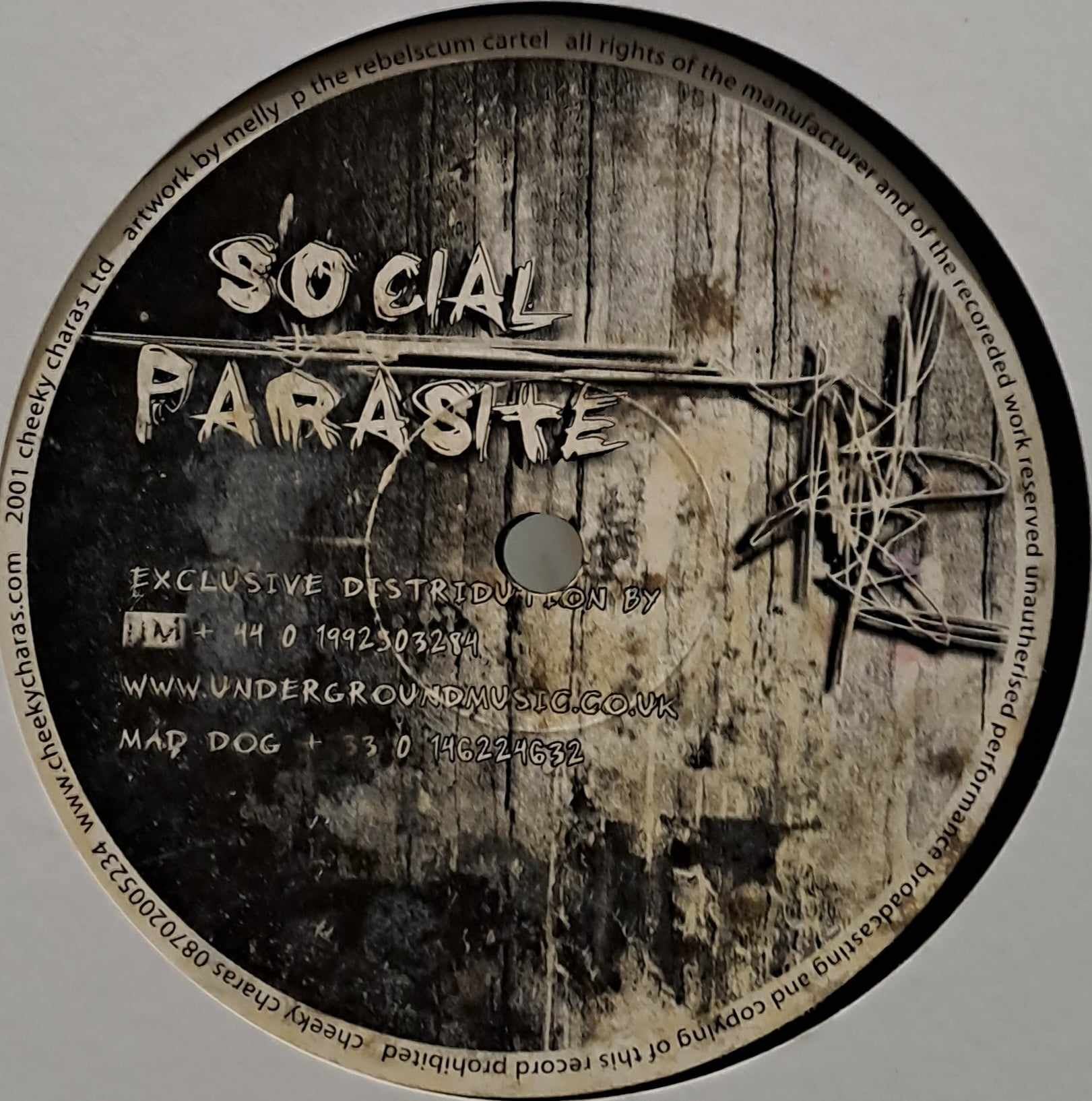 Social Parasite 06 - vinyle hardcore